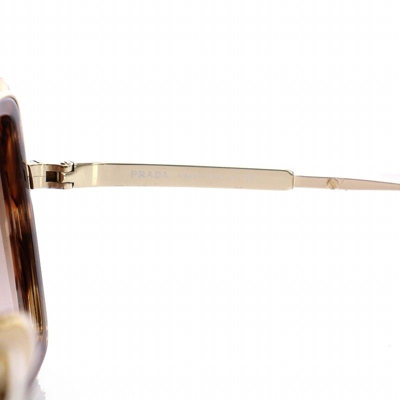 Prada Sunglasses 53 21 Brown Gold YM Eyewear