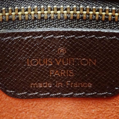Louis Vuitton Tote Damier Canvas Venice PM Brown Handbag to School Adult