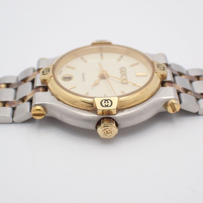 Gucci Quartz Watch Ivory Dial SS