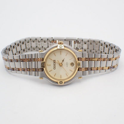 Gucci Quartz Watch Ivory Dial SS