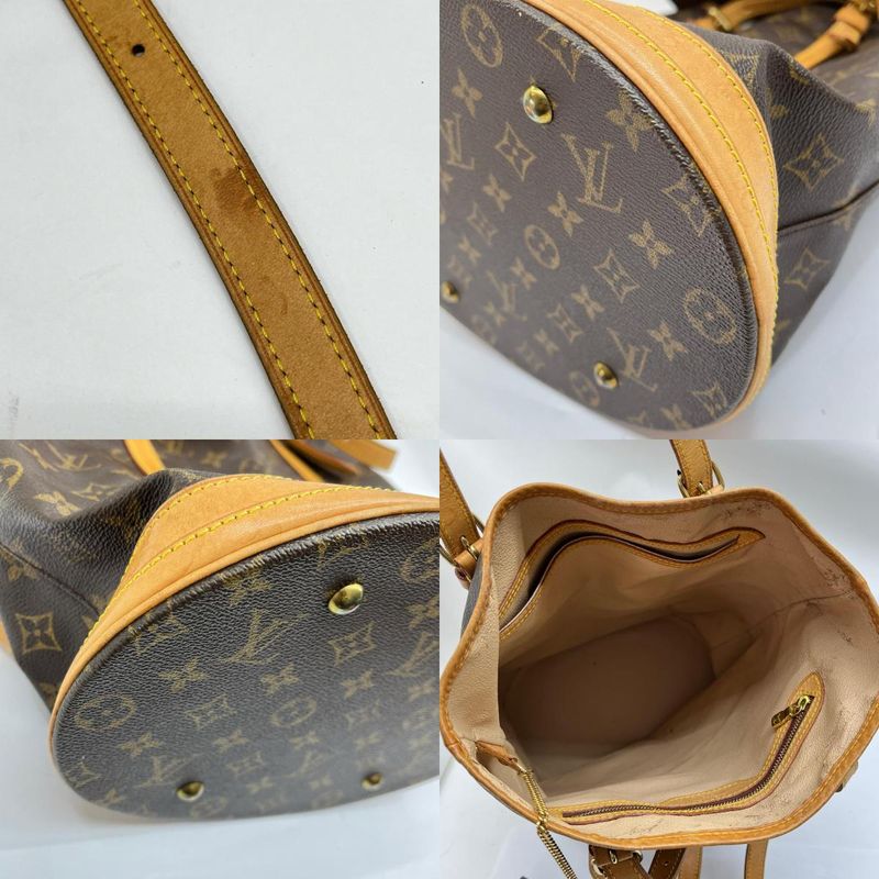 Louis Vuitton Tote Monogram Bucket 27 Solid Brown