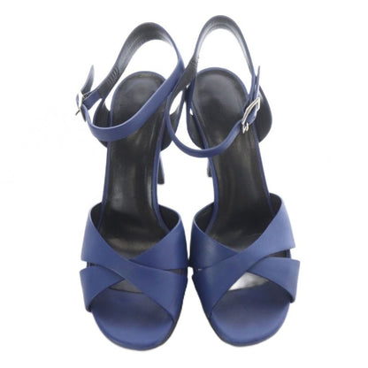 Saint Laurent Paris Sandals Strap Leather 37 Blue