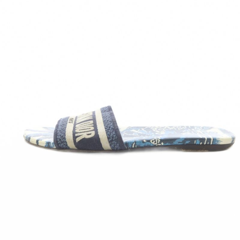 Dior Dway Sandals Logo 36 Blue