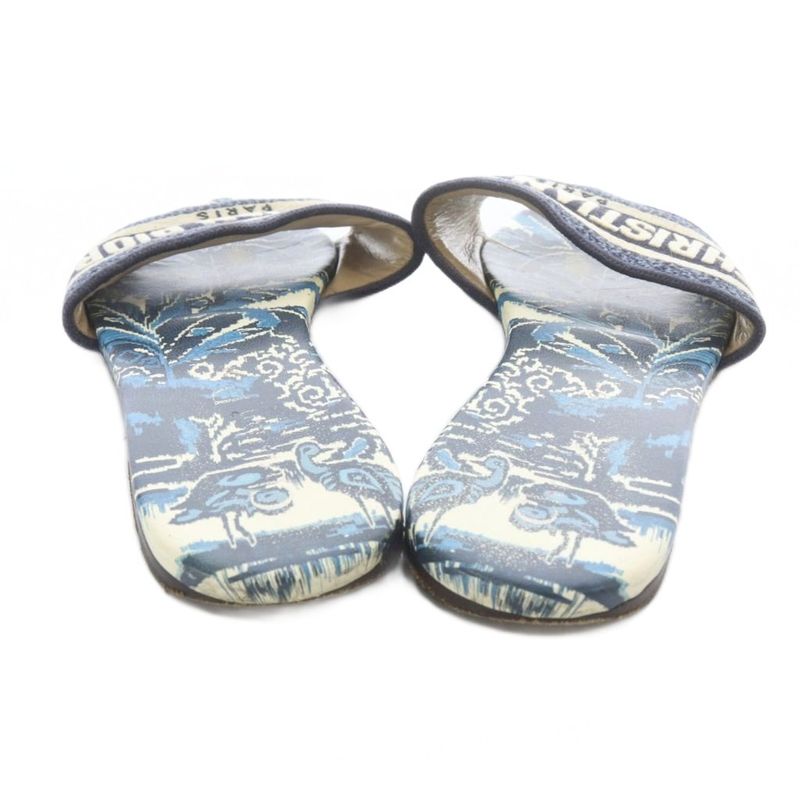 Dior Dway Sandals Logo 36 Blue