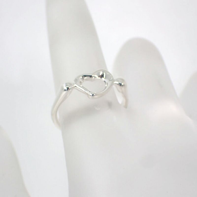 Tiffany & Co 925 Open Heart Ring