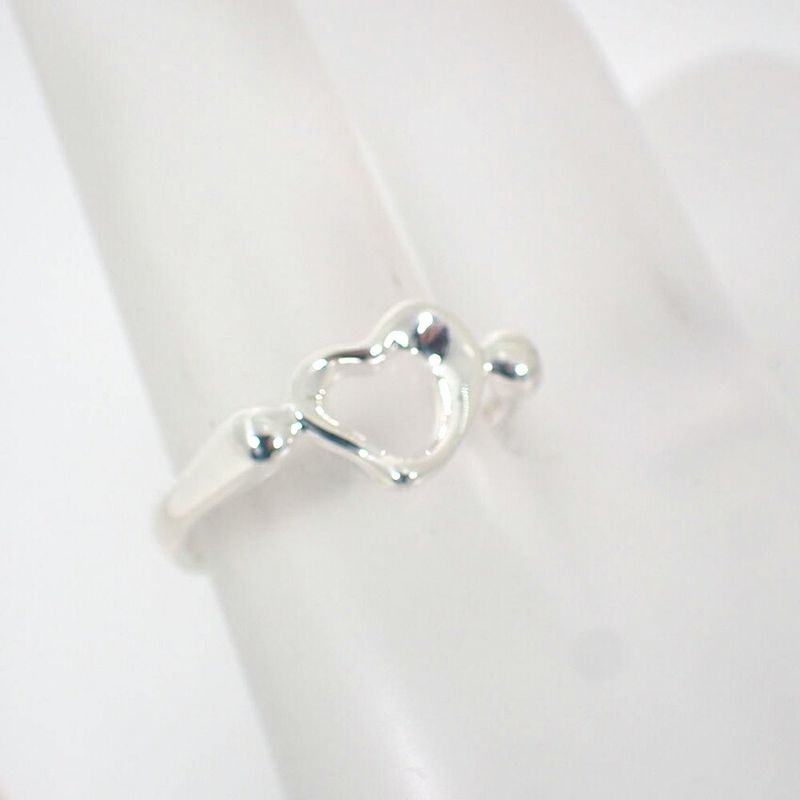 Tiffany & Co 925 Open Heart Ring