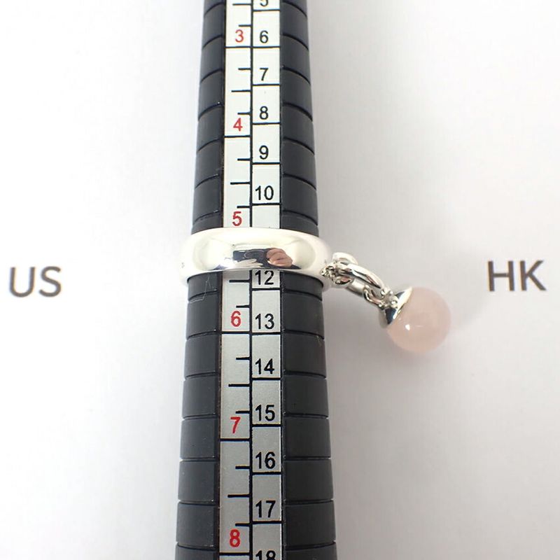 Tiffany & Co 925 Rose Quartz Ring