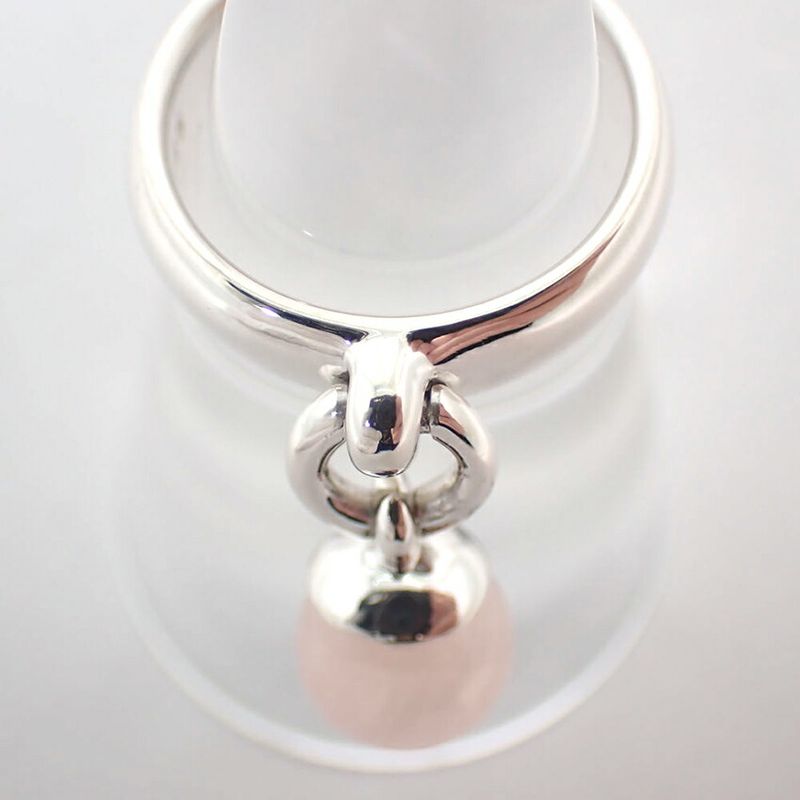 Tiffany & Co 925 Rose Quartz Ring
