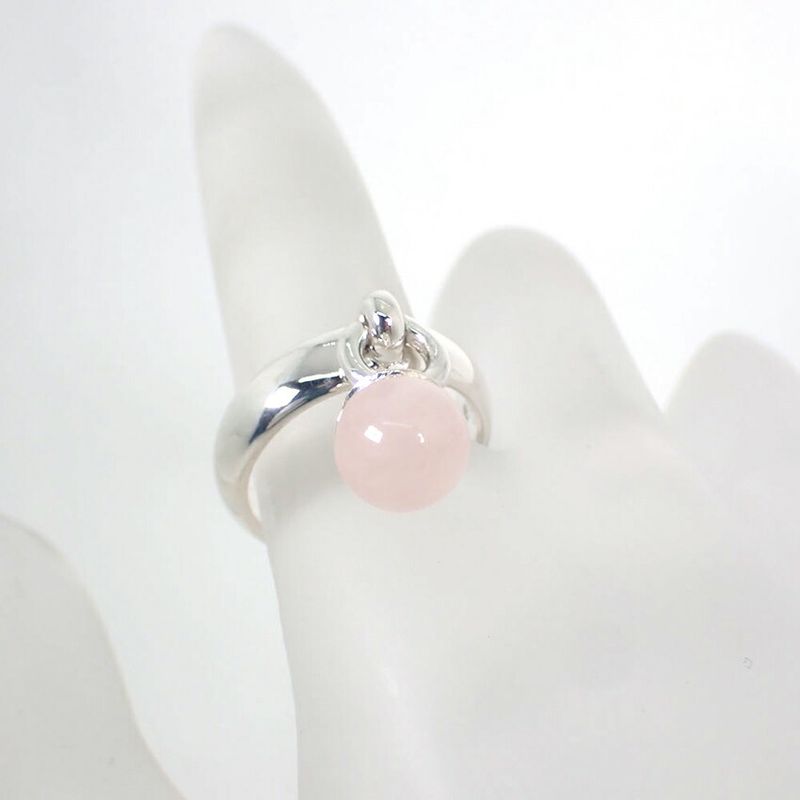 Tiffany & Co 925 Rose Quartz Ring