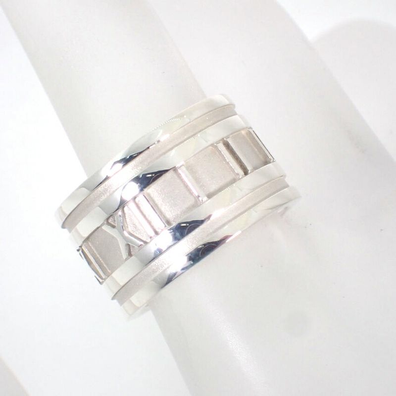 Tiffany & Co 925 Atlas Wide Ring