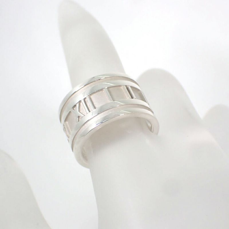 Tiffany & Co 925 Atlas Wide Ring
