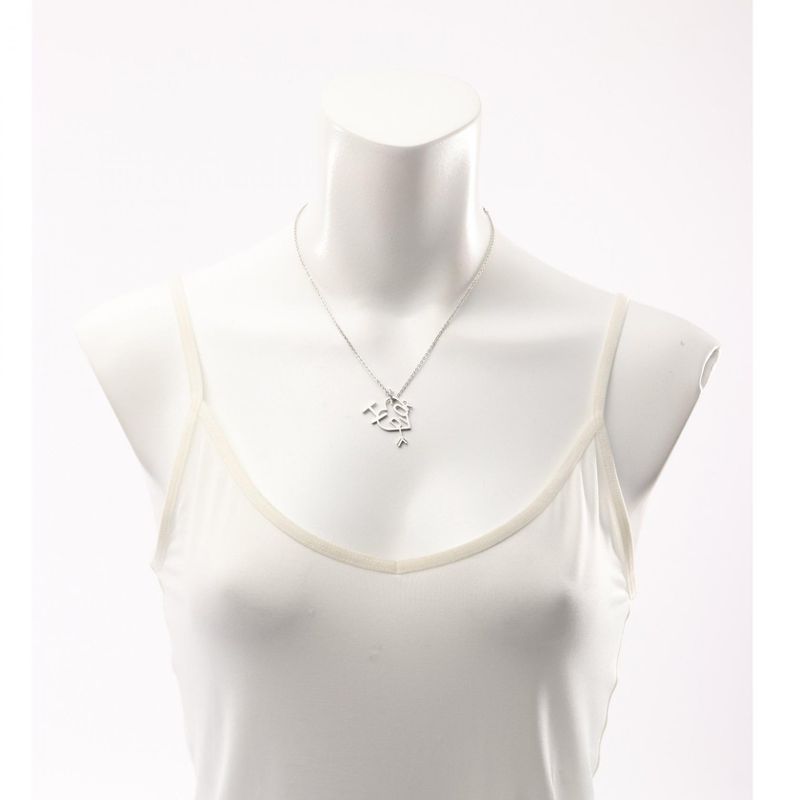 Dior Necklace Heart Aro I Love Stainless Steel Logo
