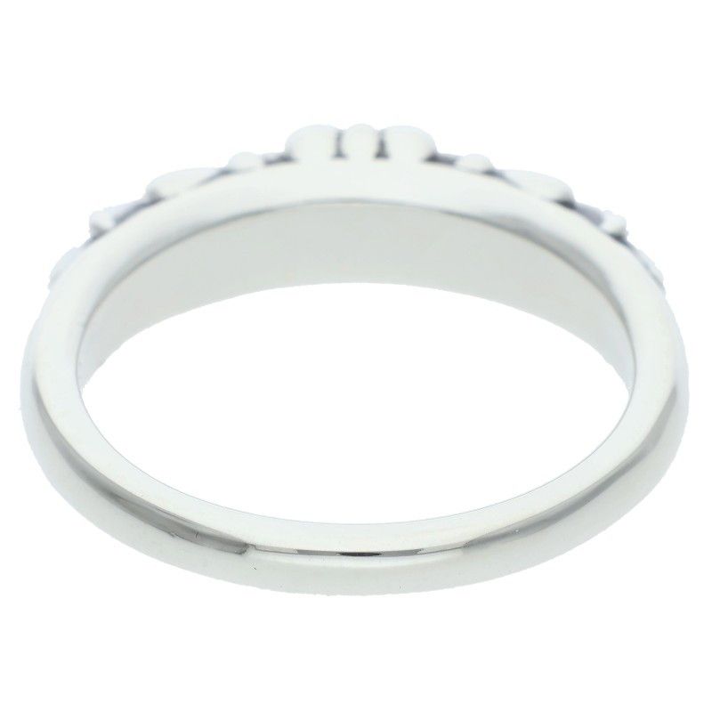 Chrome Hearts Baby Classic Floral Cross Silver Ring
