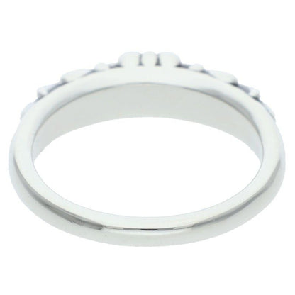 Chrome Hearts Baby Classic Floral Cross Silver Ring
