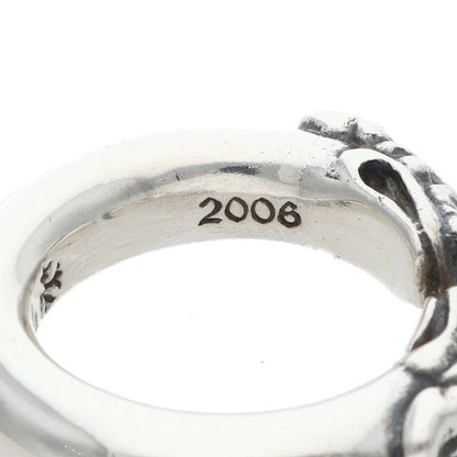 Chrome Hearts Double Dog Ring Dog Silver