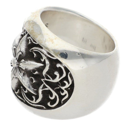 Chrome Hearts Clssc Oval Star Classic Silver Ring