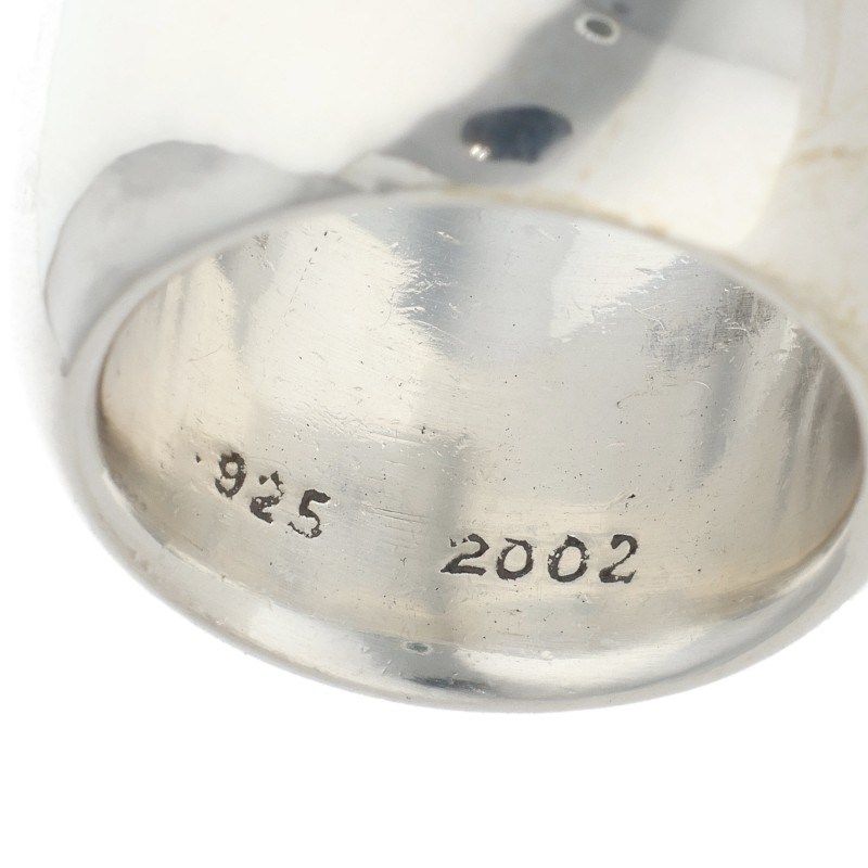 Chrome Hearts Clssc Oval Star Classic Silver Ring