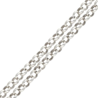 Chrome Hearts Neckchain Roll Chain Silver Necklace