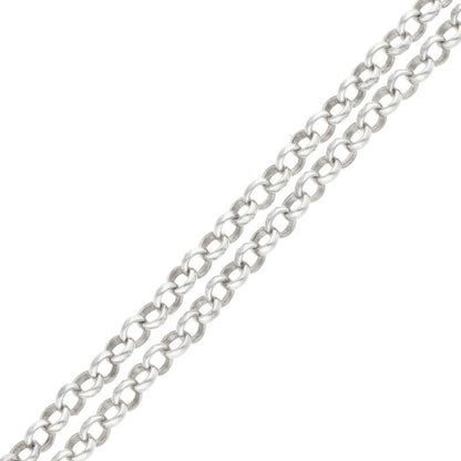 Chrome Hearts Neckchain Roll Chain Silver Necklace
