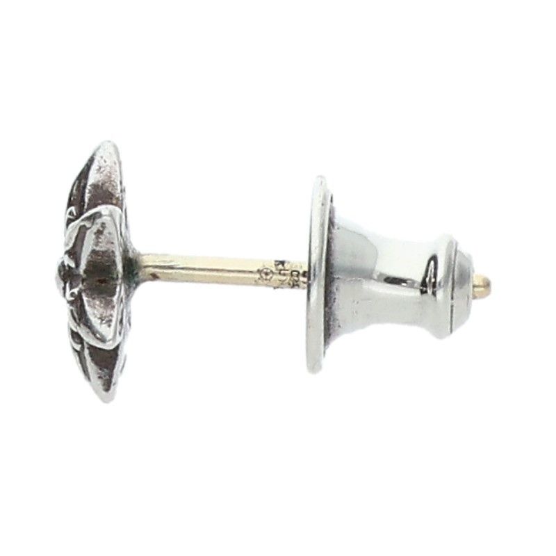 Chrome Hearts CO Star Stud Silver Earrings