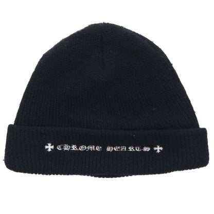 Chrome Hearts Wool Watch Cap CH Plus Embroidery Beanie Knit Hat