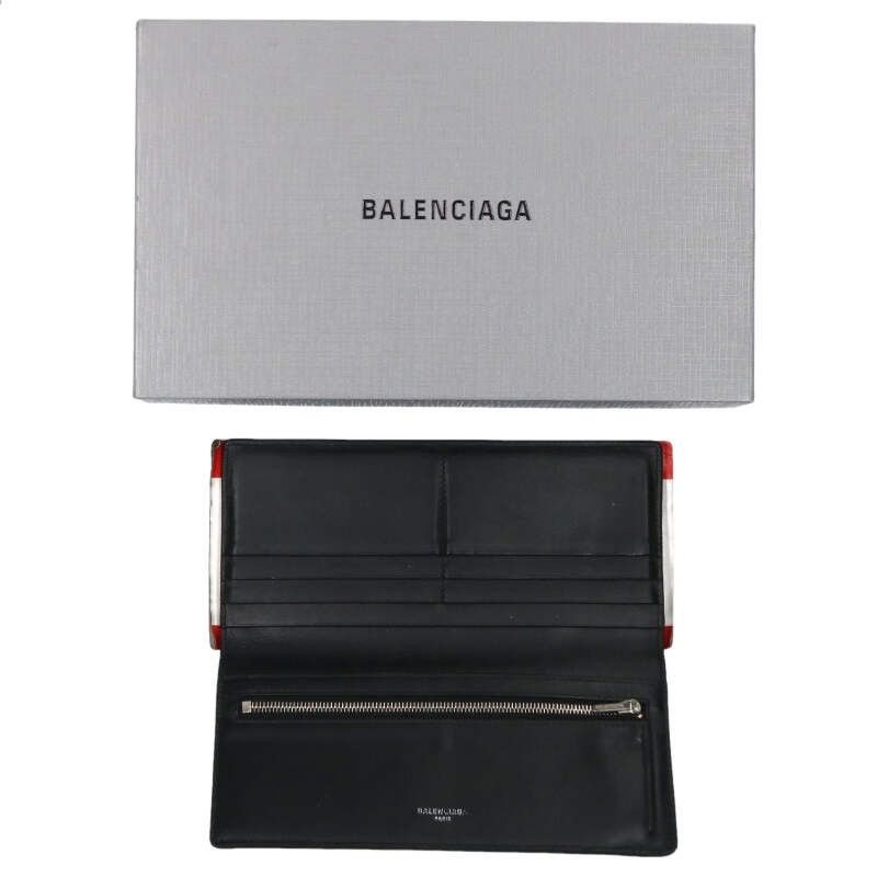 Balenciaga Passport Wallet Wallets Green