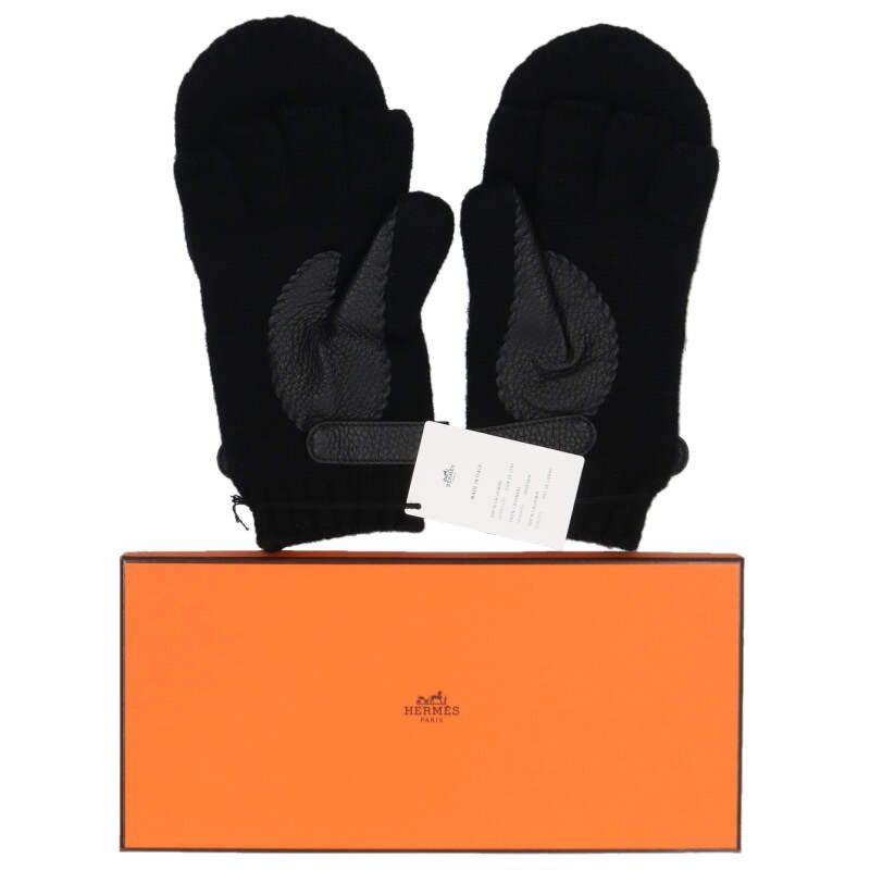 Hermes Lionel Cashmere Knit Gloves