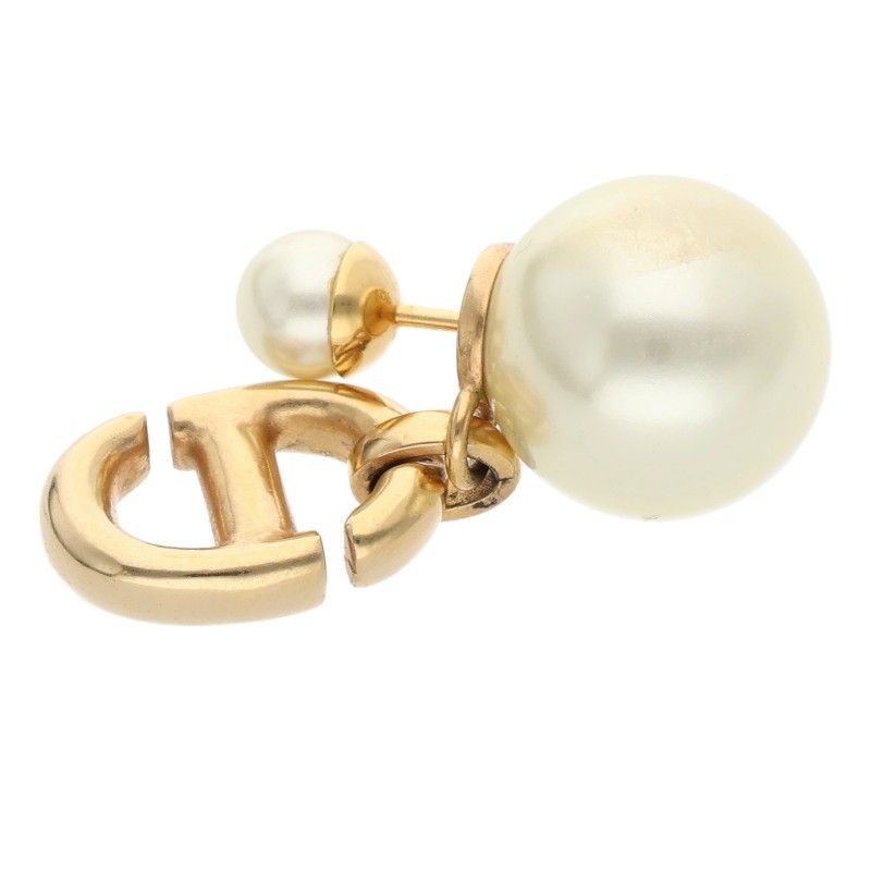 Dior CD Icon Faux Pearl Earrings