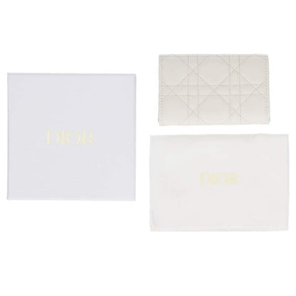 Dior My Glycine Cannage Lambskin Wallet