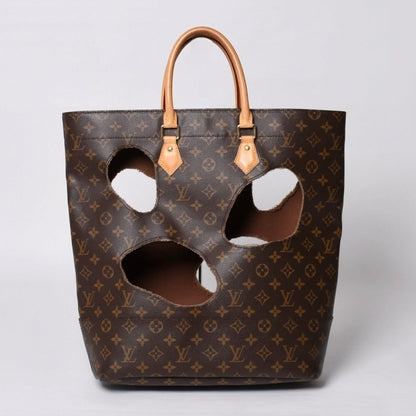 Louis Vuitton with Holes Tote Bag Comme Des Garcons Rei Kawakubo Gold — view 4
