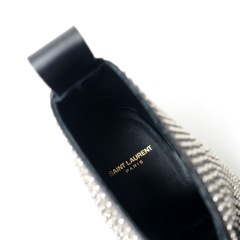 Saint Laurent Paris Boots 42 Studded Shoes
