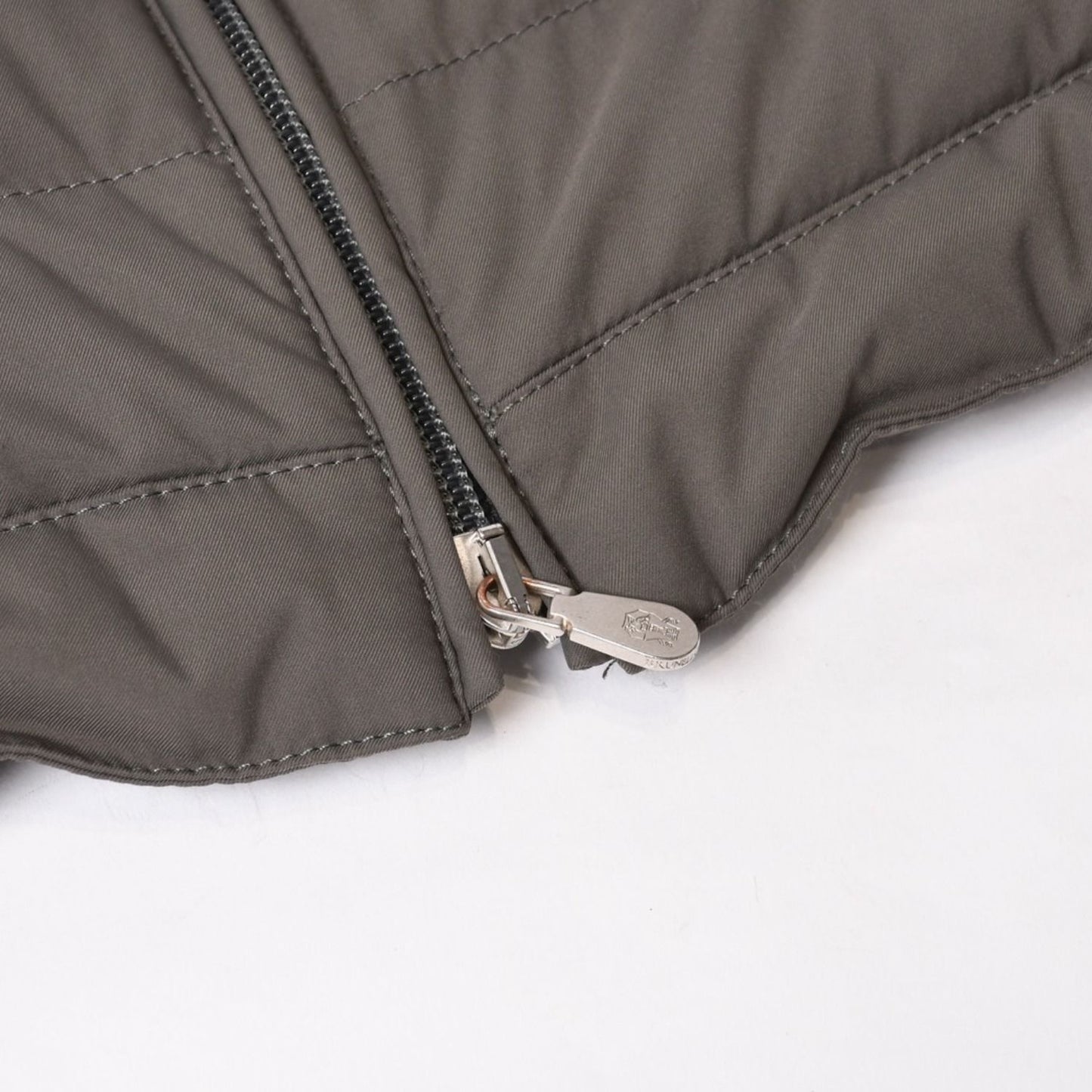 Brunello Cucinelli Quilted Down Vest Gray — view 5