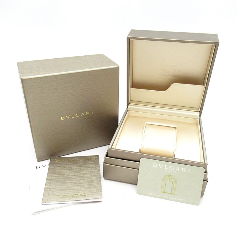 Bvlgari Bulgari Diagono Ceramic Auto Depth Box SS Cera Belt