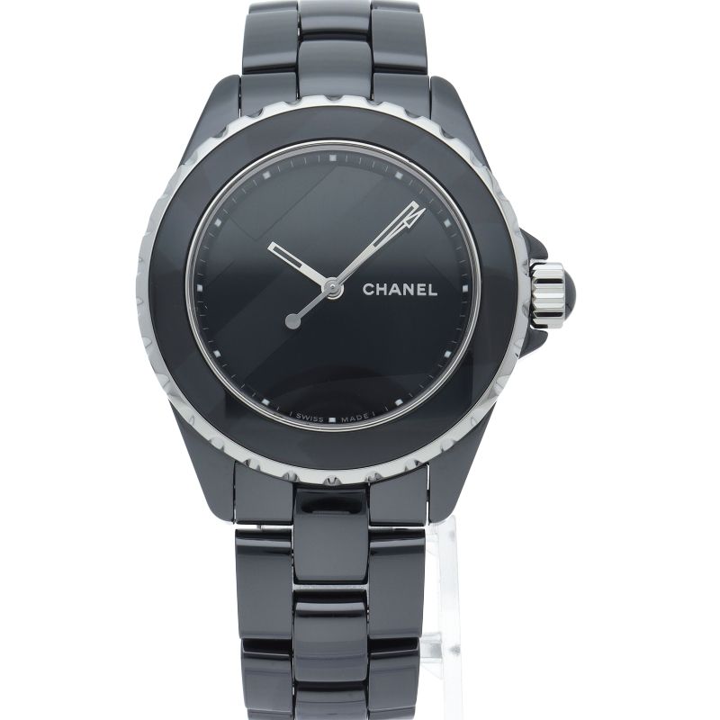 Chanel Untitled Watch Auto Depth Lock World Limited Pieces Box Ceramic