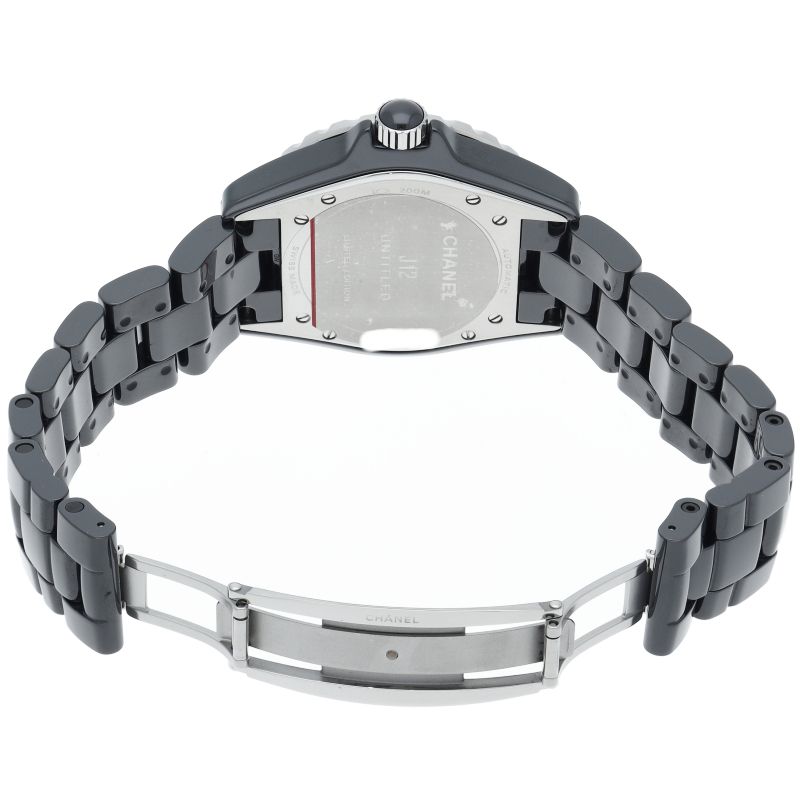 Chanel Untitled Watch Auto Depth Lock World Limited Pieces Box Ceramic