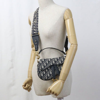Dior Mini Saddle Shoulder Bag Jacquard