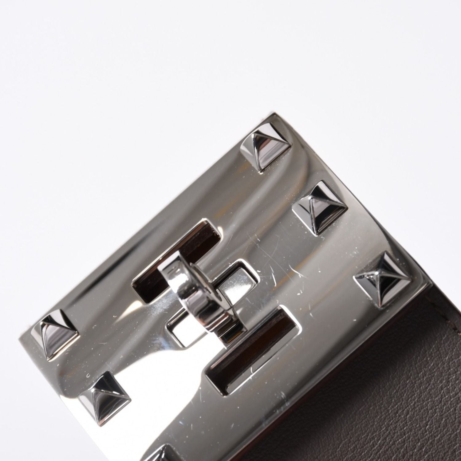 Hermes Kelly Dog Extreme Bracelet S Etain — view 6