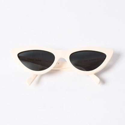 Celine Sunglasses Cream Color Cat Eye Eyewear — view 3