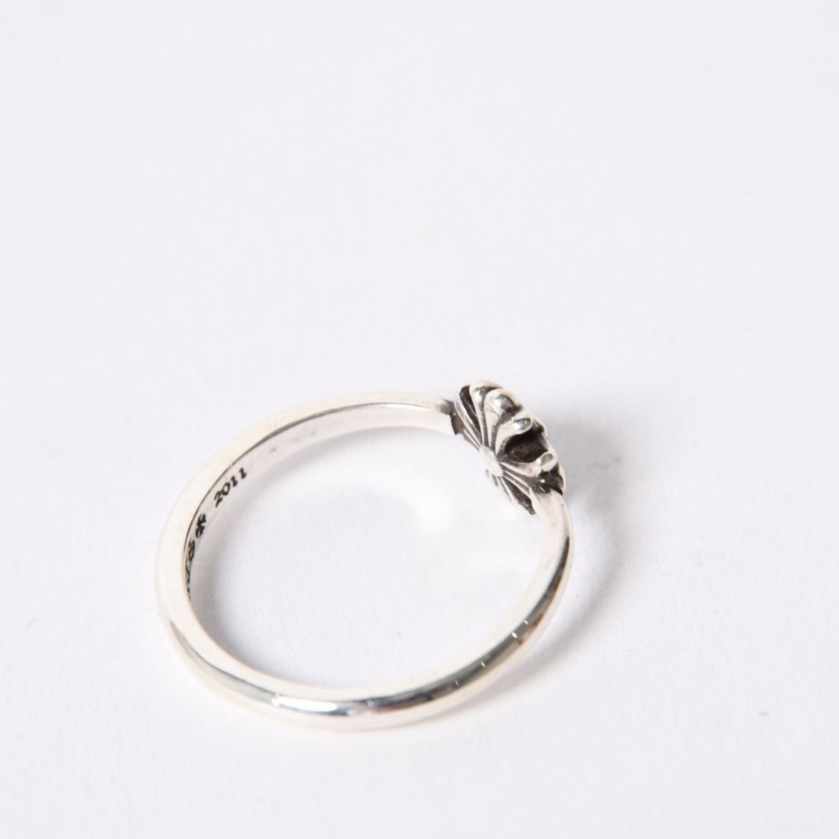 Chrome Hearts Bubblegum CH Pls CH Plastic Sling Ring 925 Sterling Silver — view 8