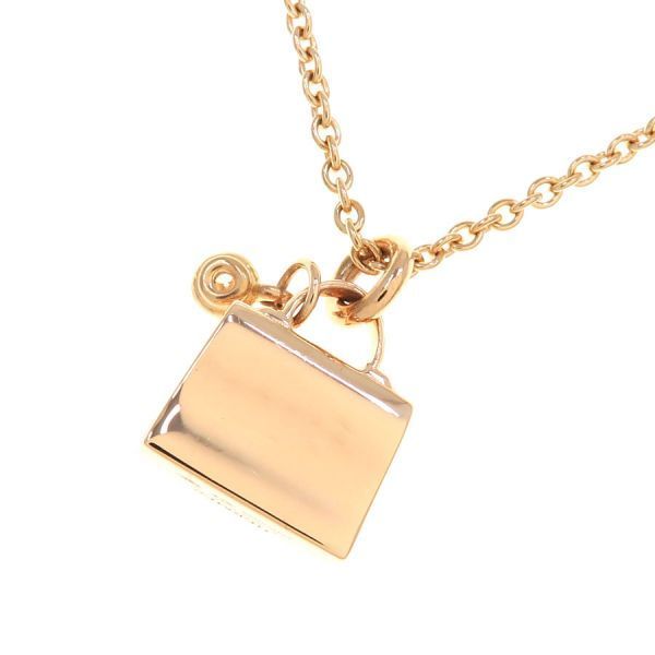 Hermes Amulet Kelly Necklace Diamond