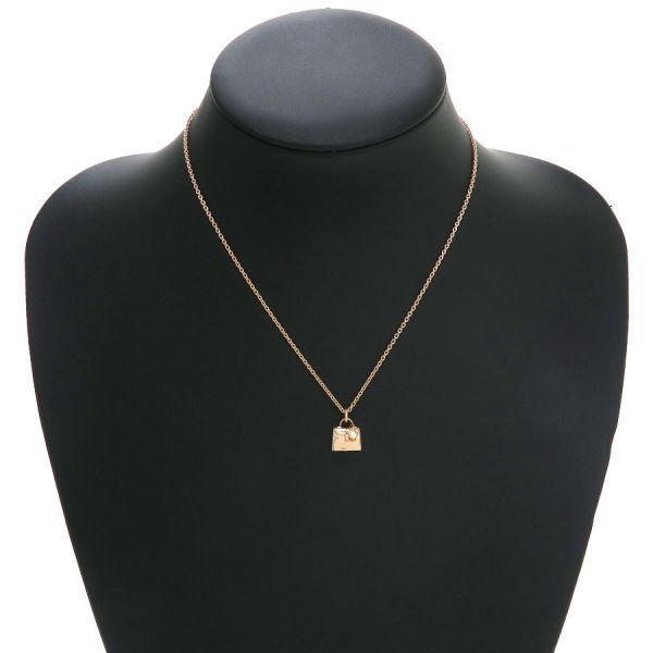 Hermes Amulet Kelly Necklace Diamond