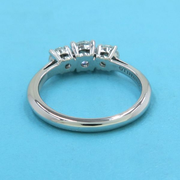 Tiffany & Co Three Stone Diamond Ring