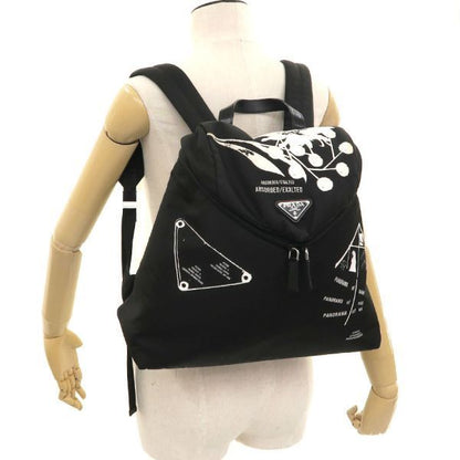 Prada Signo Print Backpack