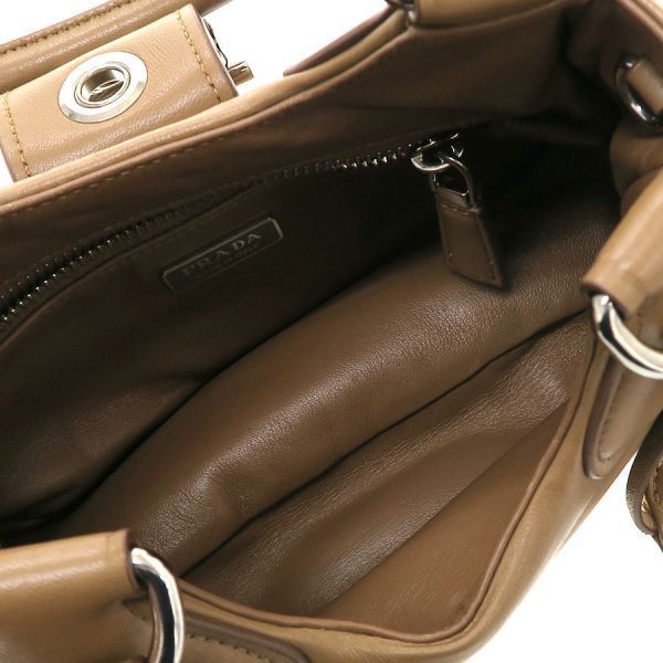 Prada Nappa Leather Messenger Bag