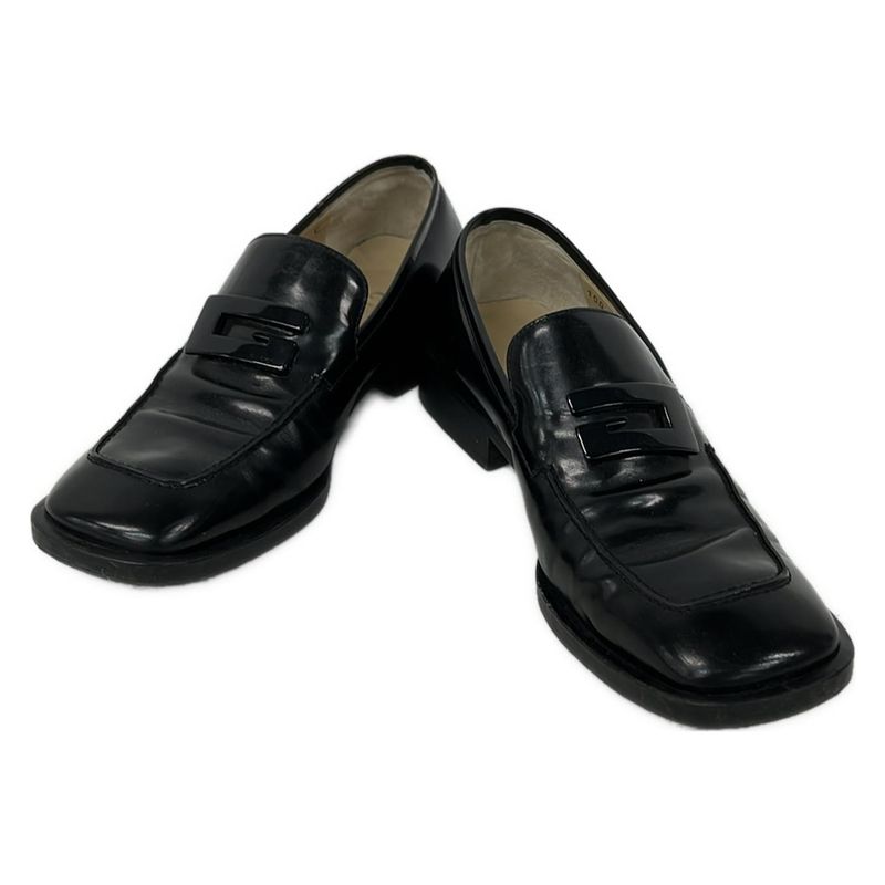 Gucci Loafers 35.5 C Black Leather