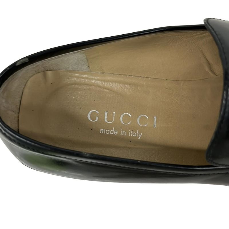 Gucci Loafers 35.5 C Black Leather