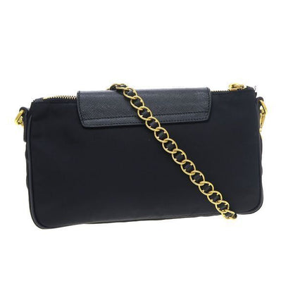 Prada Nylon Chain Messenger Bag