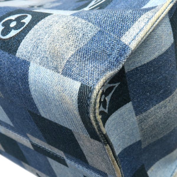 Louis Vuitton Monogram Denim on the Go GM Messenger Bag