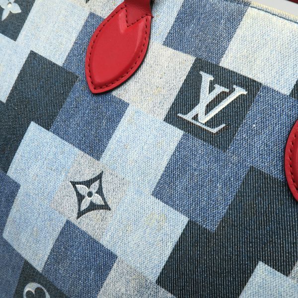 Louis Vuitton Monogram Denim on the Go GM Messenger Bag