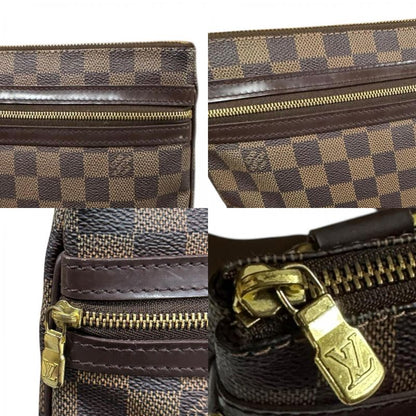 Louis Vuitton Pochette Bosford Damier Shoulder Bag Canvas Brown